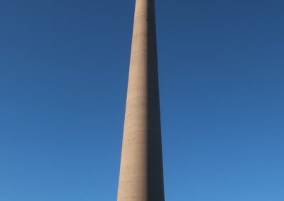 Das Foto zeigt den Fernsehturm am Landtag in Düsseldorf
